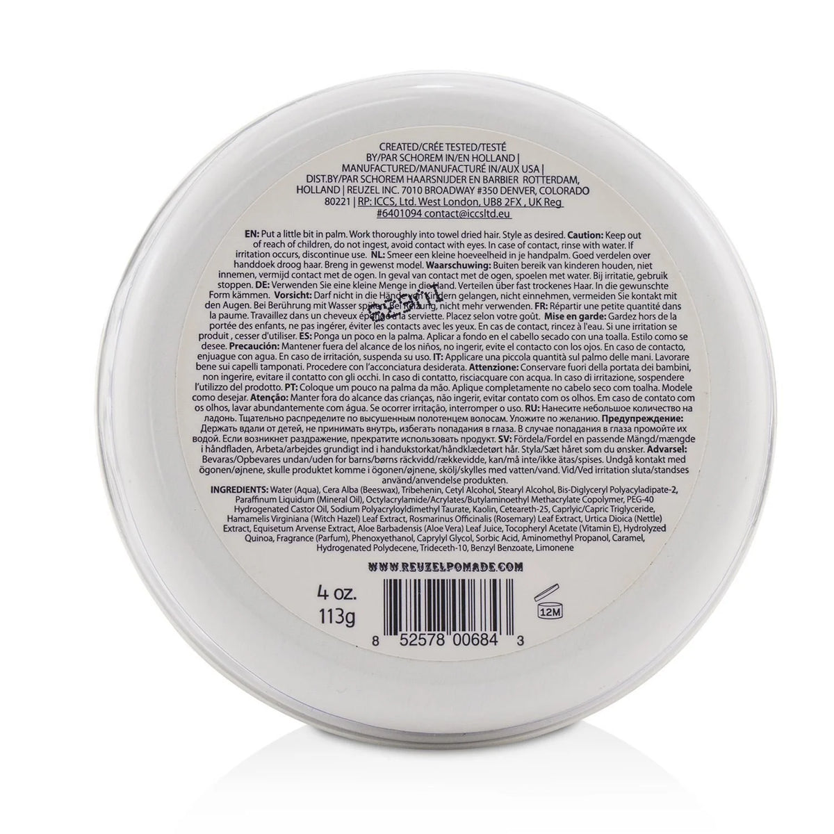 Clay Matte Pomade 35g P75002