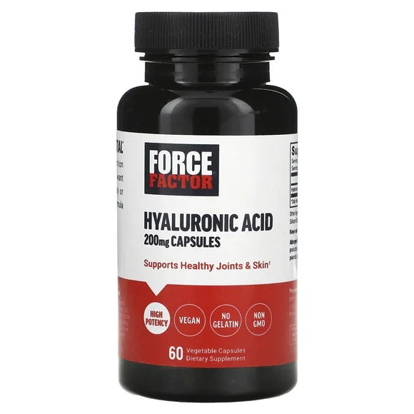 Hyaluronic Acid 200 mg 60 Vegetable Capsules E74511