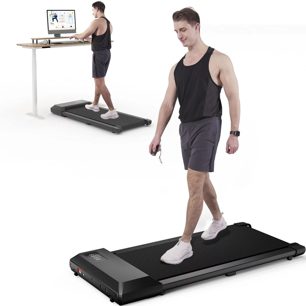 2.5Hp Walking Pad Under Desk Treadmill with Remote Control and LED Display H530