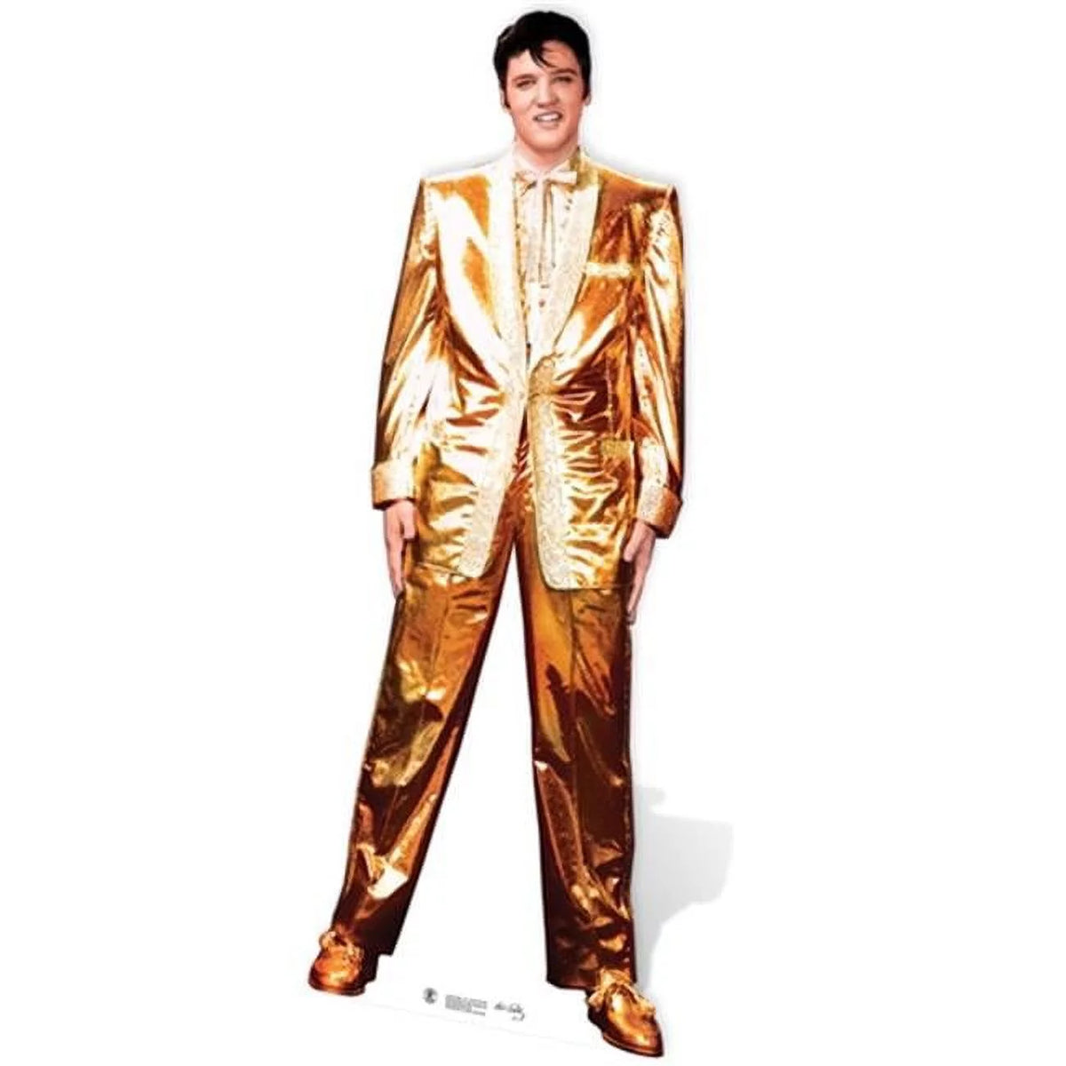 Elvis Presley Gold Lame Suit Cutout R757927