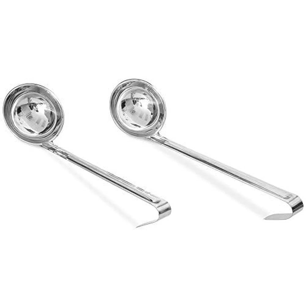 2 Pack 8 Oz Stainless Steel Soup Ladle Z396