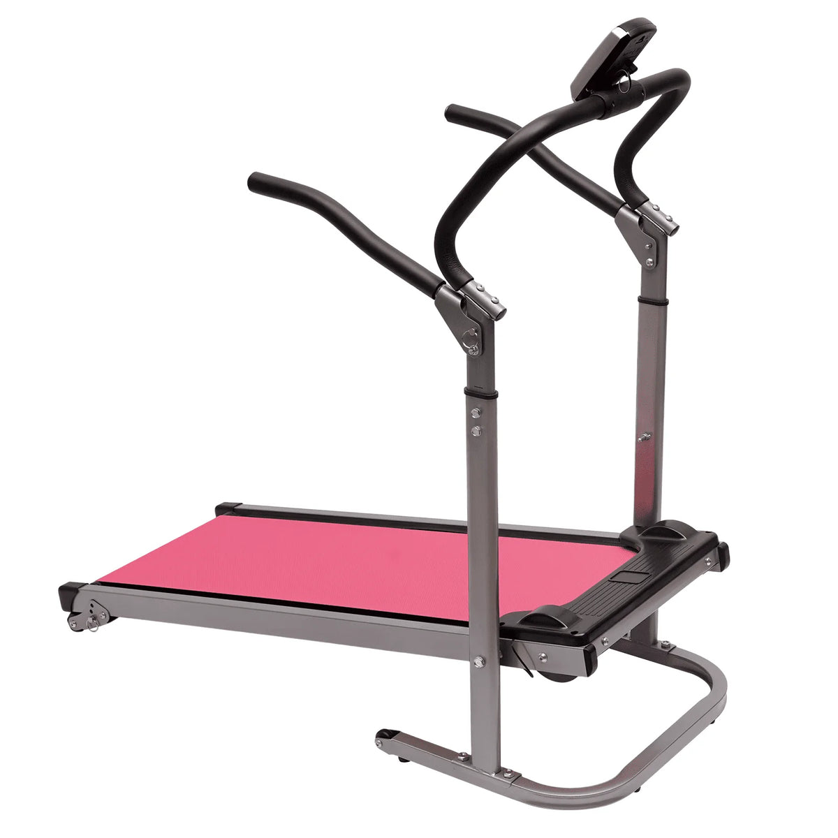 Pink Incline Folding Treadmill Q599