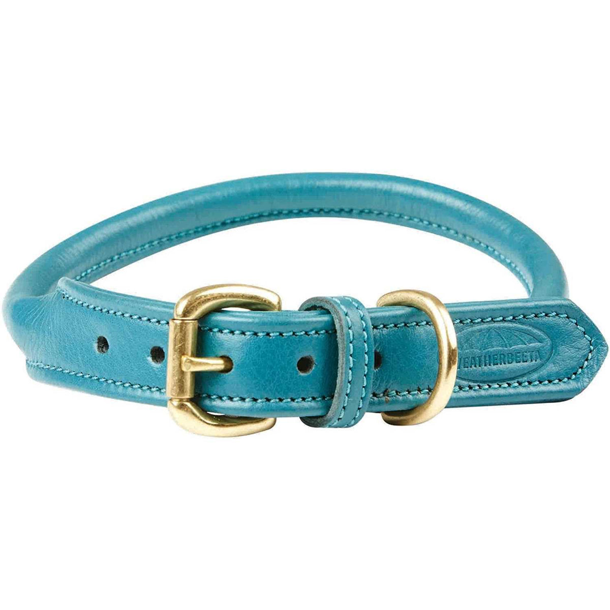 Rolled Leather Dog Collar Y458640