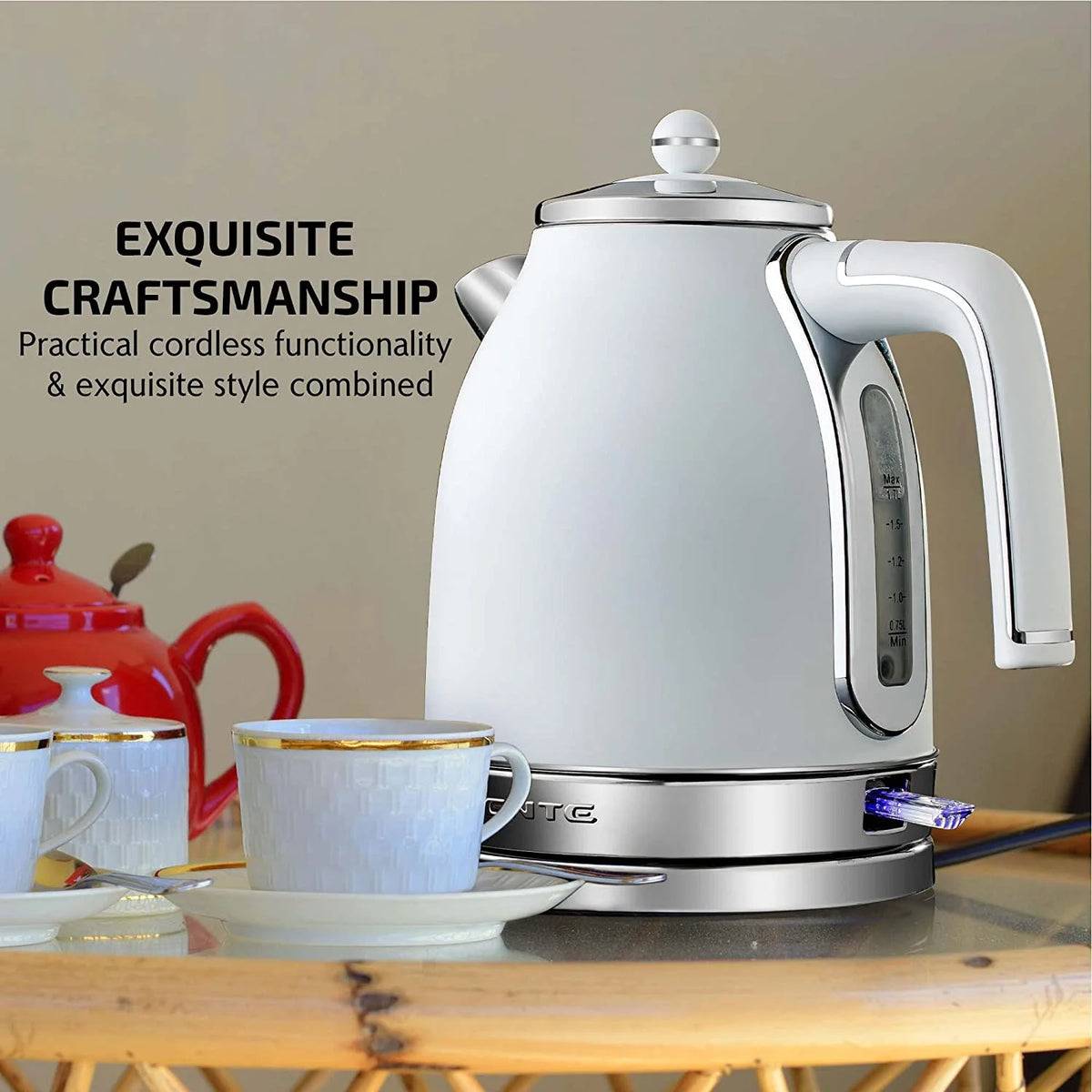 1.7 L Stainless Steel Electric Hot Water Kettle Z9282