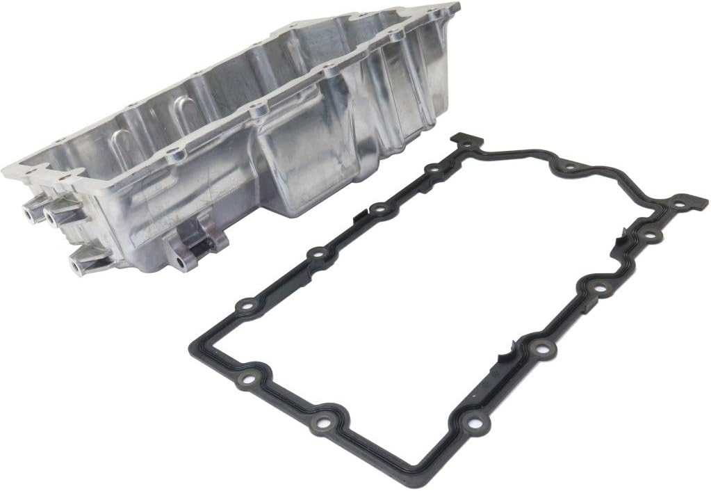 Aluminum Oil Pan with Gasket and Drain Plug I636