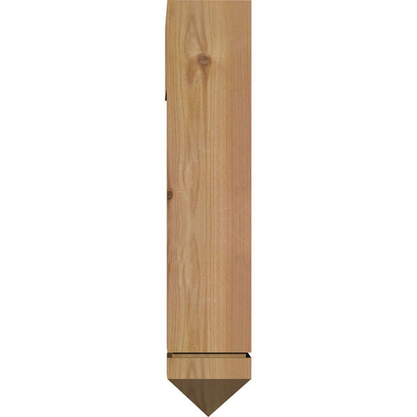 3 1/2 inch x 18 inch x 20 inch Western Red Cedar Bracket Q49797