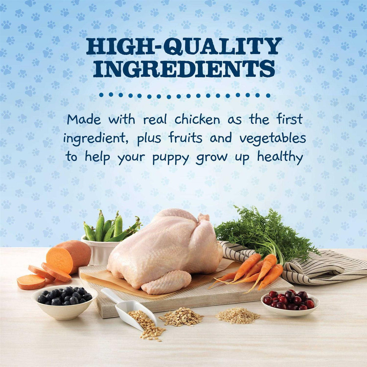 Chicken and Brown Rice Puppy Dry Dog Food L9180