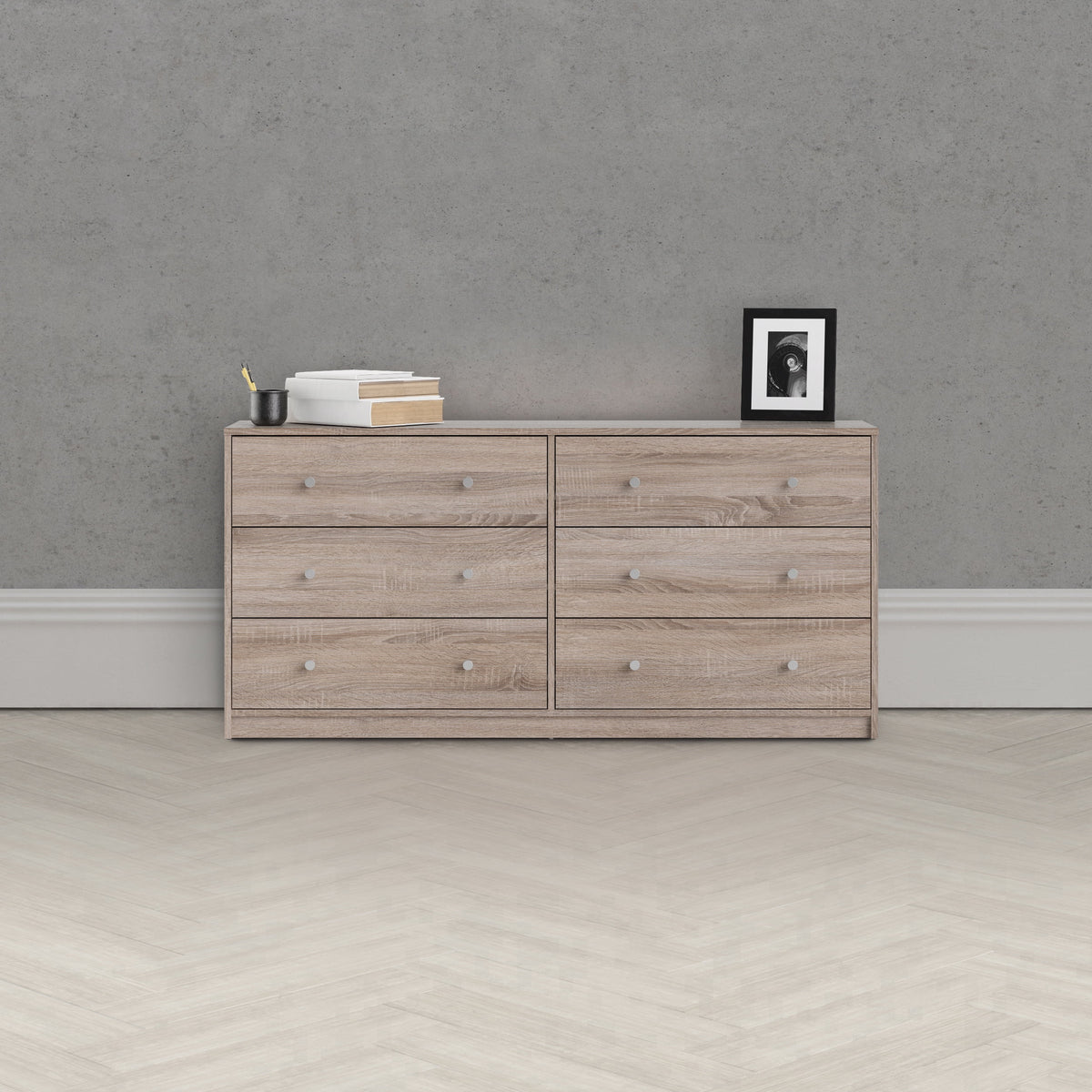 6 Drawer Double Dresser B379390