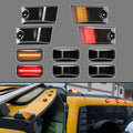 Smoke Lens LED Cab Roof Light Kit 10pcs T906516