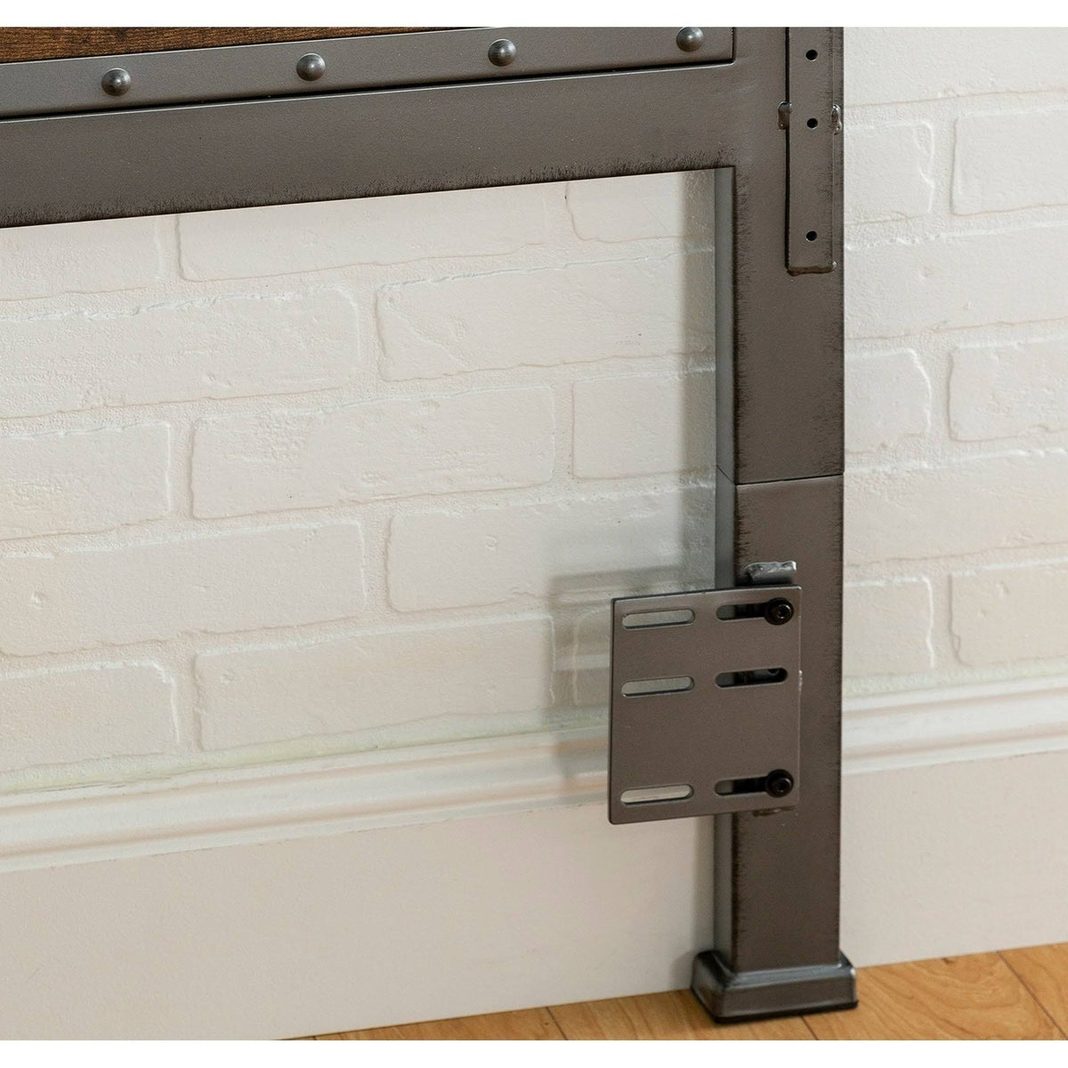 Queen Metal and Wood Headboard M171