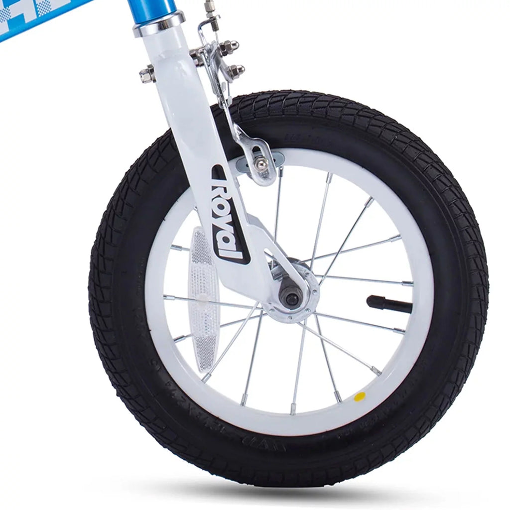 Blue Kids Bike with Training Wheels & Coaster Brake D723209