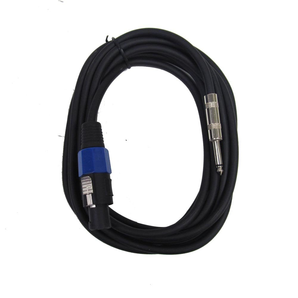 Four Pack of Speakon to 1/4 Speaker Cables 15' E841905