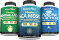 Irish Sea Moss Ashwagandha Liposomal Glutathione Capsules Y712