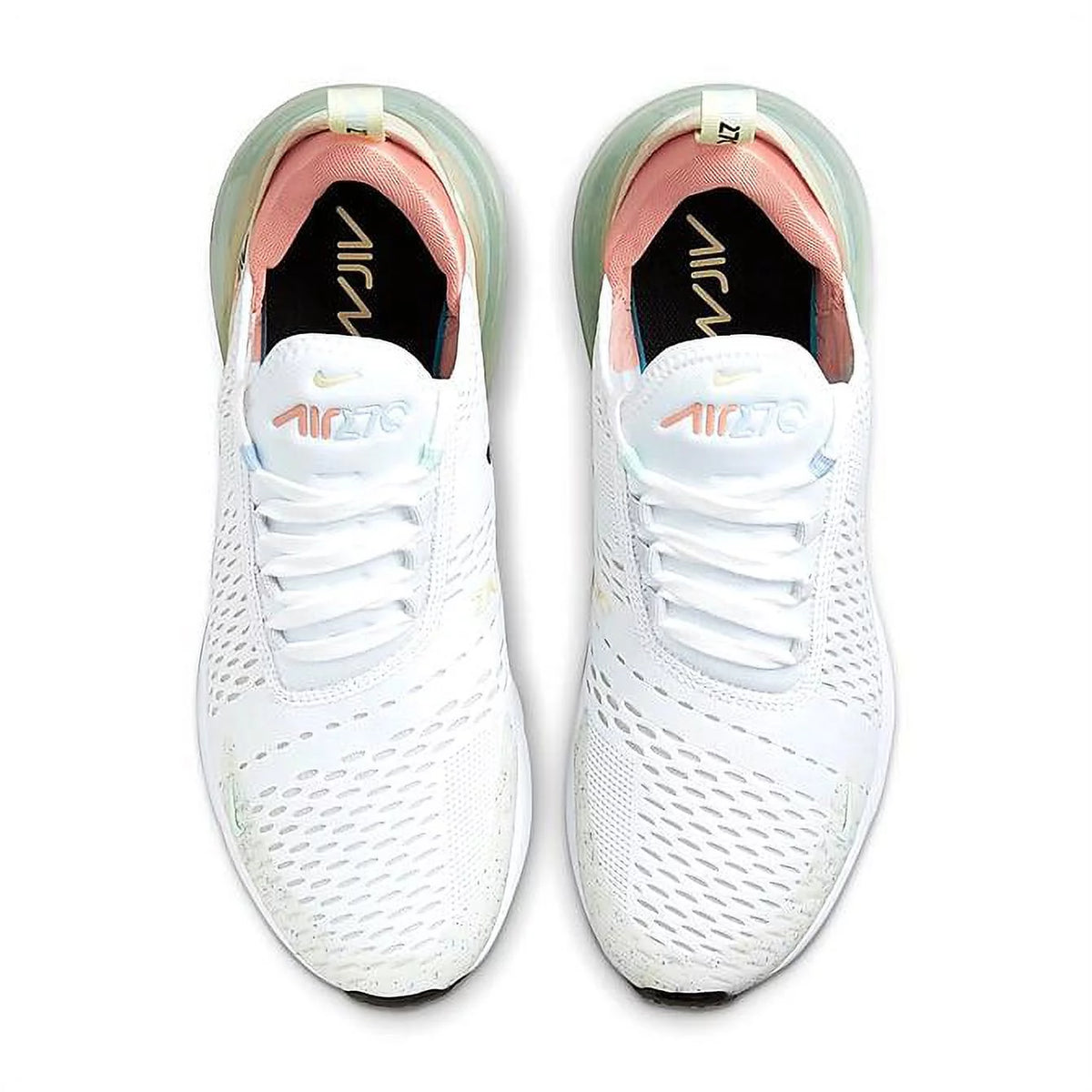 White Black Men's Air Max 270 O78556