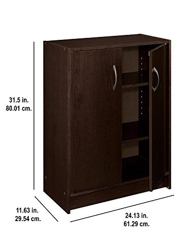 White Stackable 1-Door Organizer Q7499