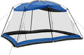 13x9 Ft Shale Gray Canopy Tent Sun Shade Shelter T123355