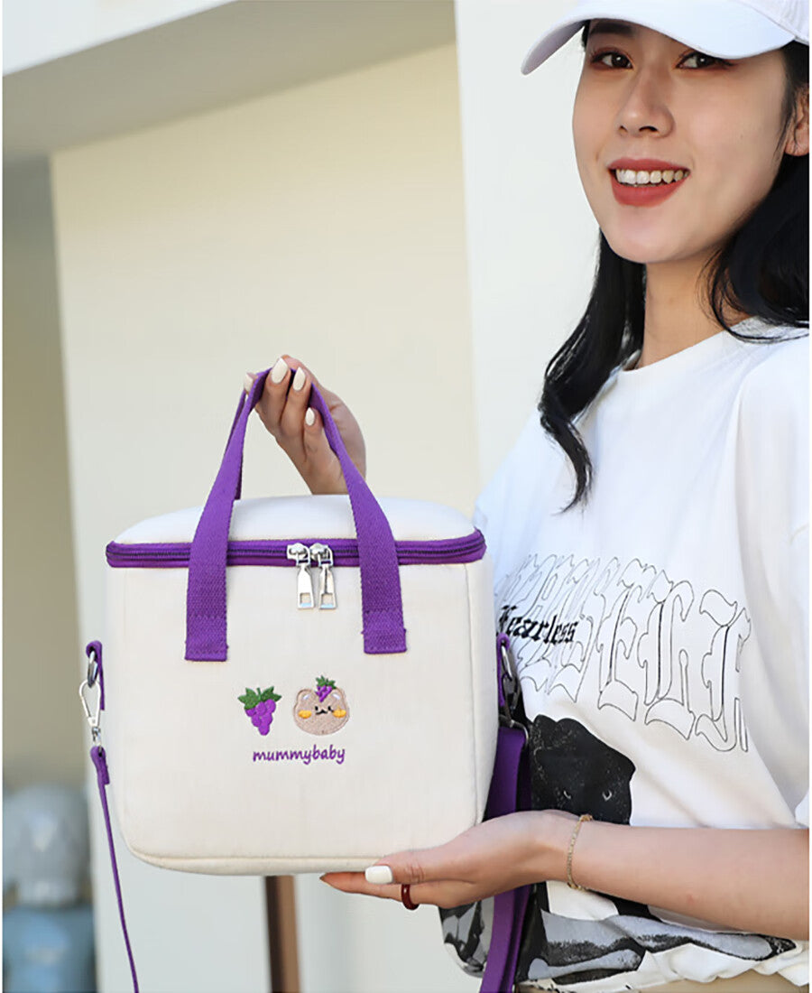Thermal Lunch Bag Oxford Cloth Insulation Bag Waterproof Picnic Bag P615