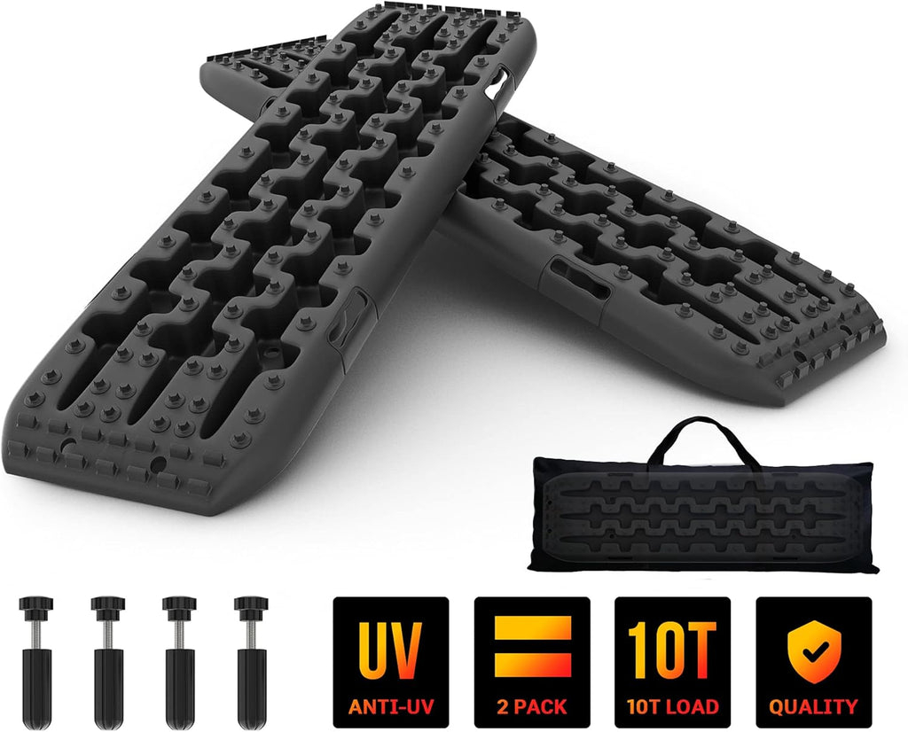 Recovery Traction Boards for Truck, Cars, Sand, Snow, Mud, 4X4 Recovery Traction Mats S365