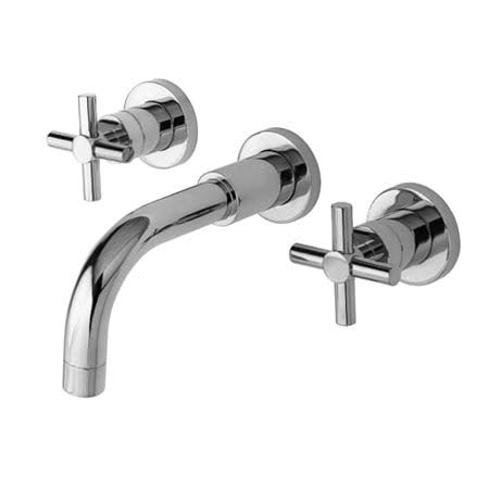 Oil Rubbed Bronze Wall Mount Lavatory Faucet N848