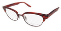 Cat Eye Full-Rim Titanium Eyeglasses V4171