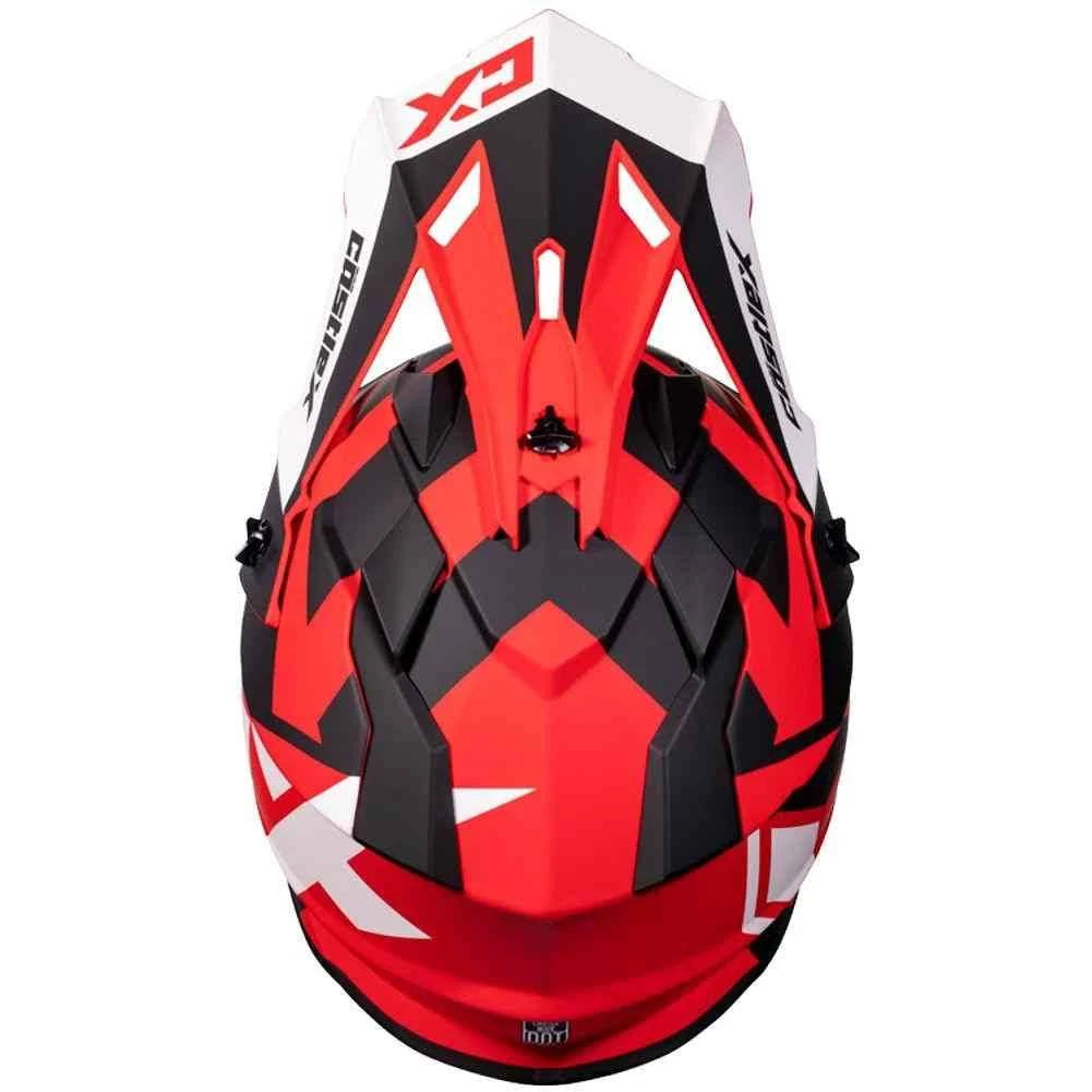 Matte Red Snowmobile Helmet 2XL N7627