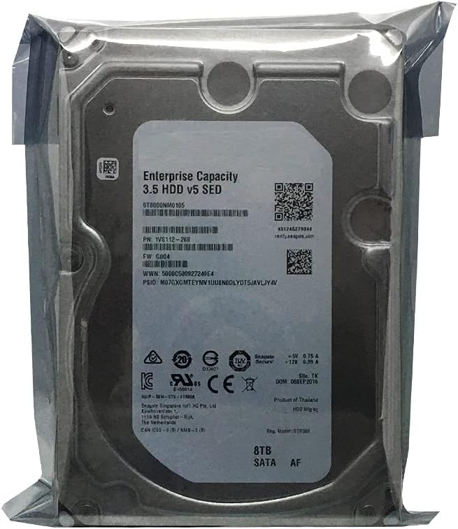 8TB 7200RPM 256MB Cache SATA 6Gb/s 3.5in Enterprise Hard Drive A1372