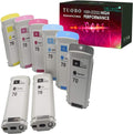 Compatible Ink Cartridge 130ml for Designjet Printer (Pack of 8) I500539