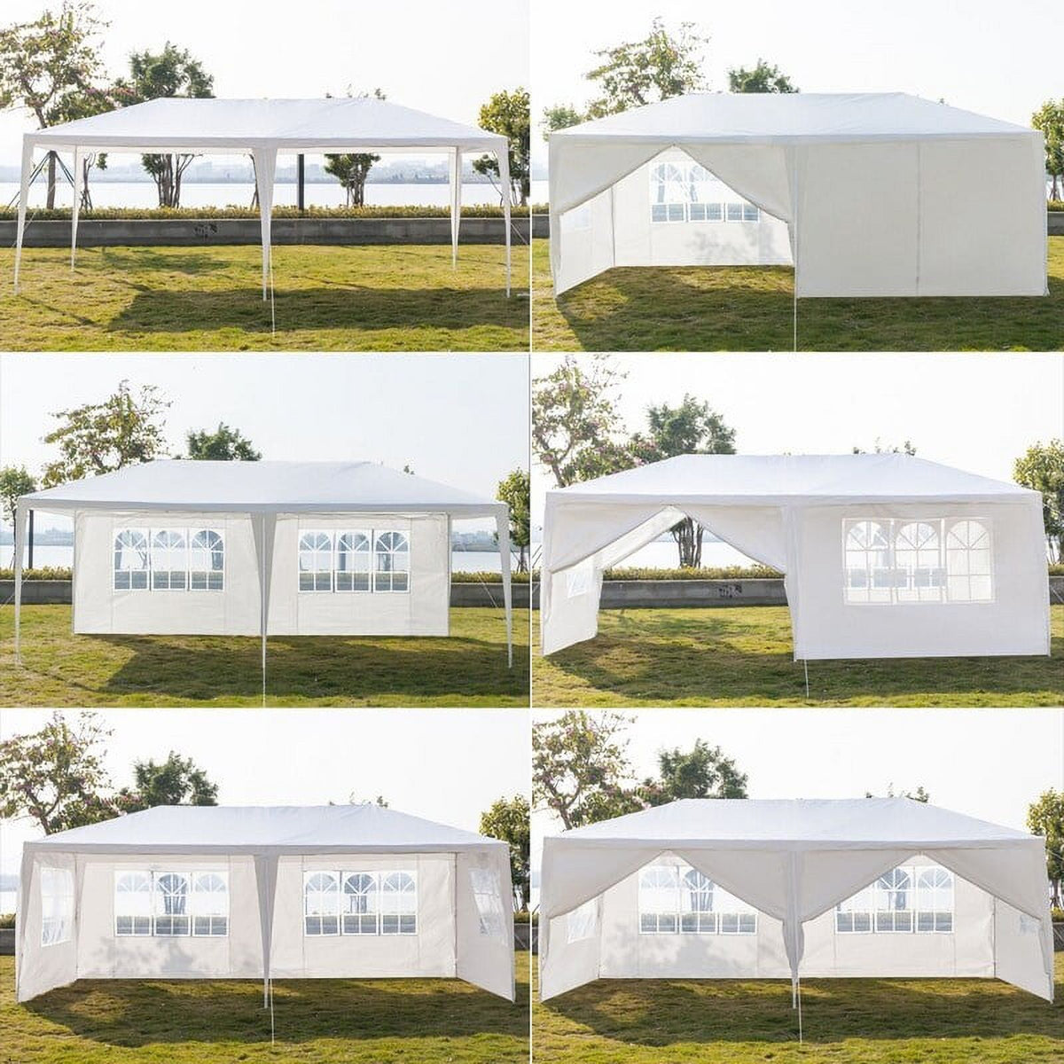 10 x 20 ft. Outdoor Tent with 6 Walls Y806388