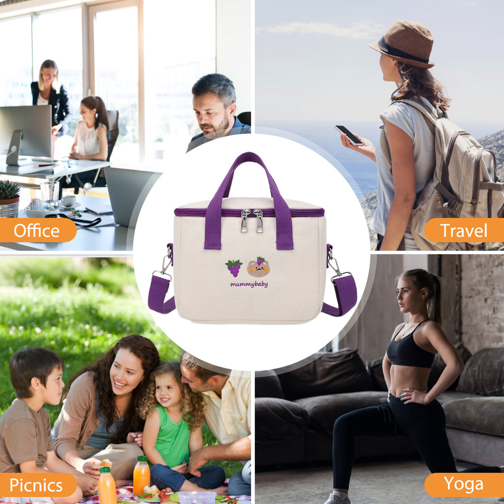 Thermal Lunch Bag Oxford Cloth Insulation Bag Waterproof Picnic Bag P615