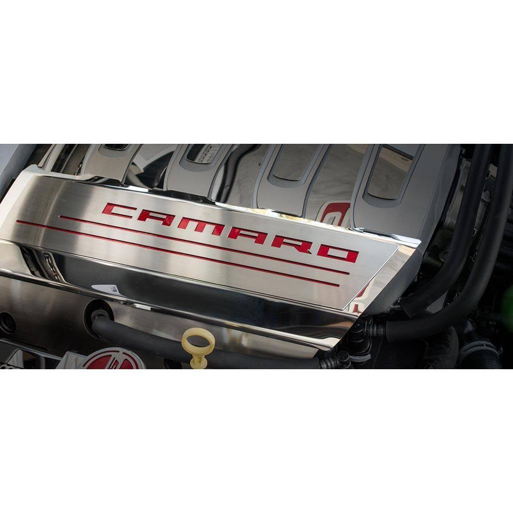 Brushed Black Fuel Rail Cover Top Plate Q535680