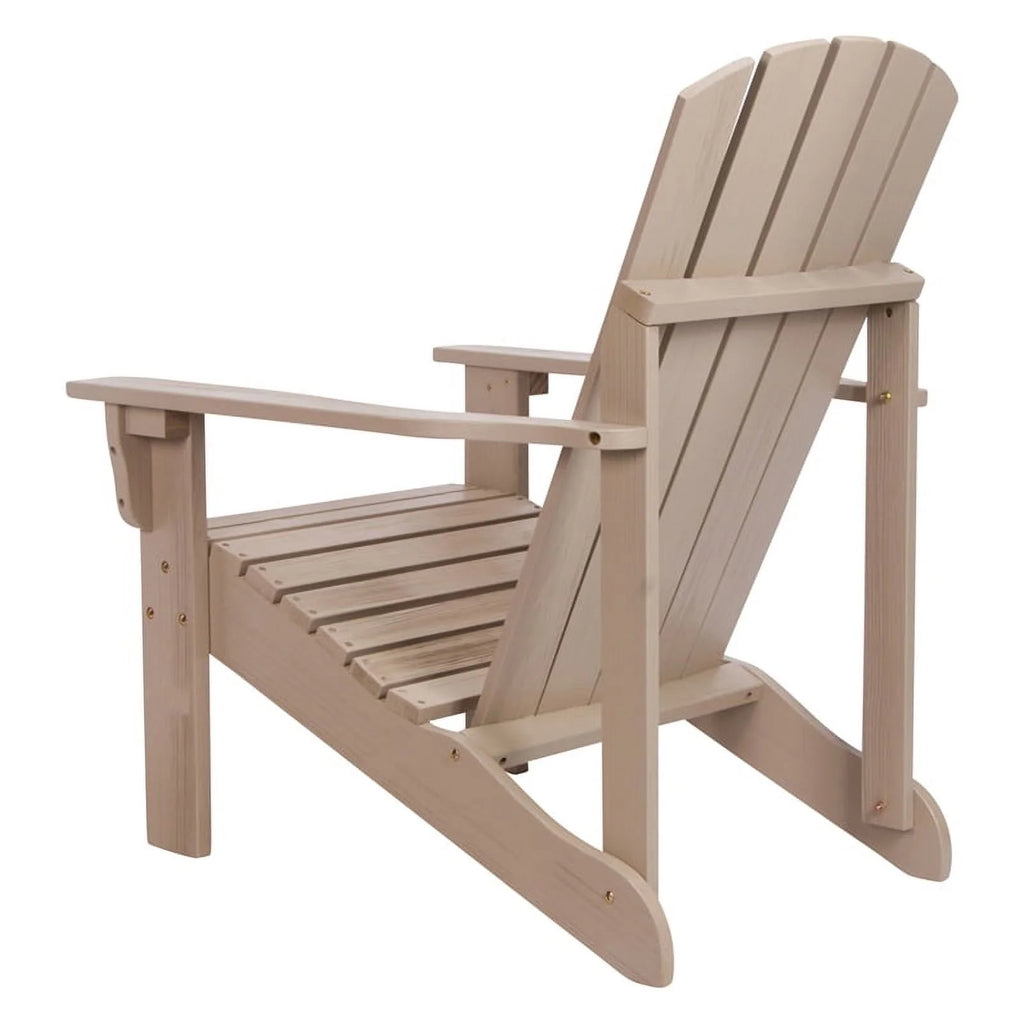 Gray Cedar Wood Adirondack Chair A83756
