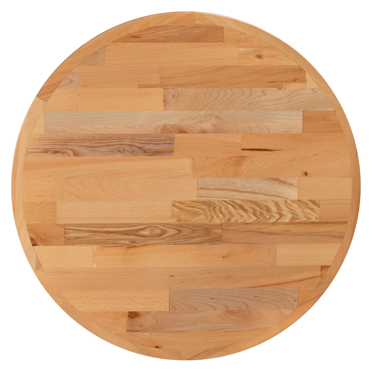 24" Round Butcher Block Style Table Top X625