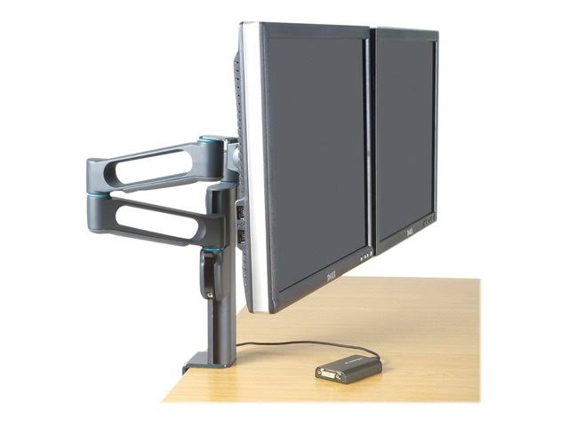 Charcoal Dual Monitor Arm H368