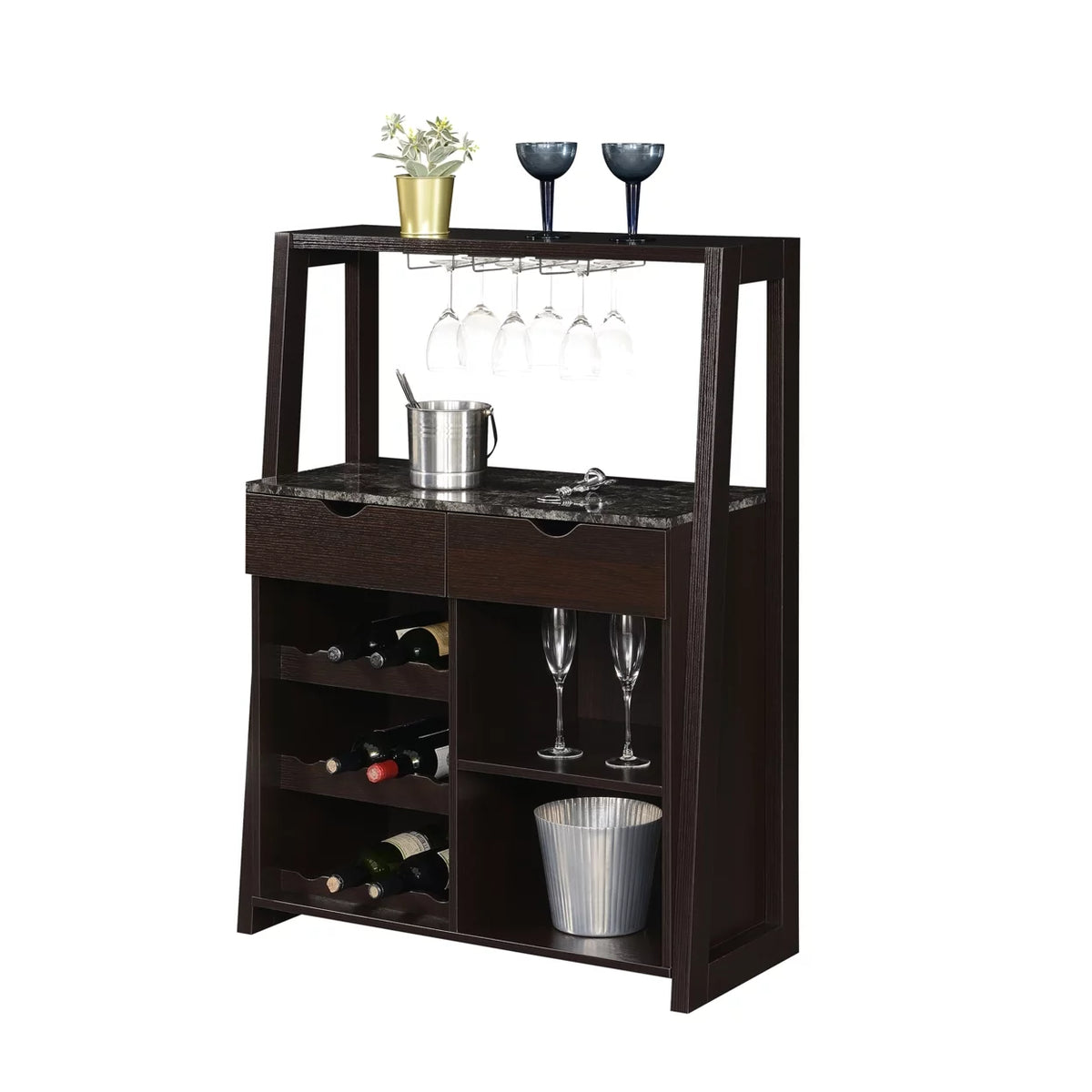 Wine Bar with Cabinet J322