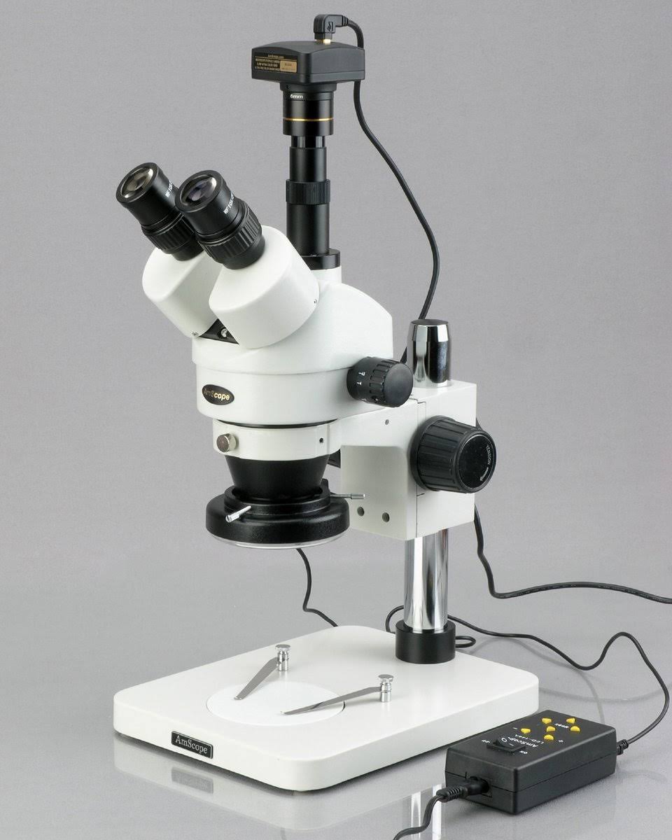 Trinocular Stereo Zoom Microscope, 7X-90X Magnification K5955