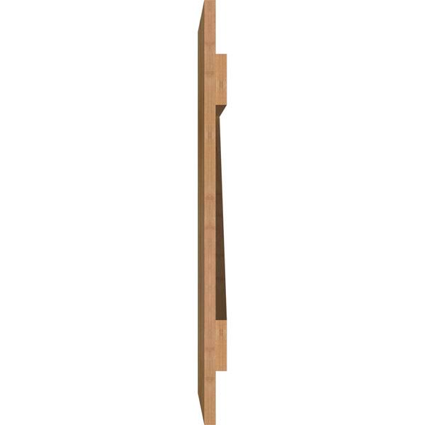Rough Sawn Western Red Cedar Board-n-Batten Shutters with Z-Bar M76671