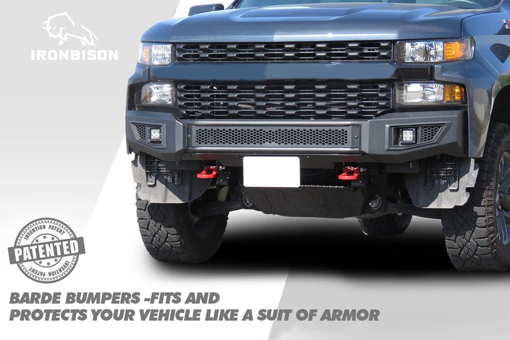 Front Bumper Bull Bar with 2 LED Fog Light P575