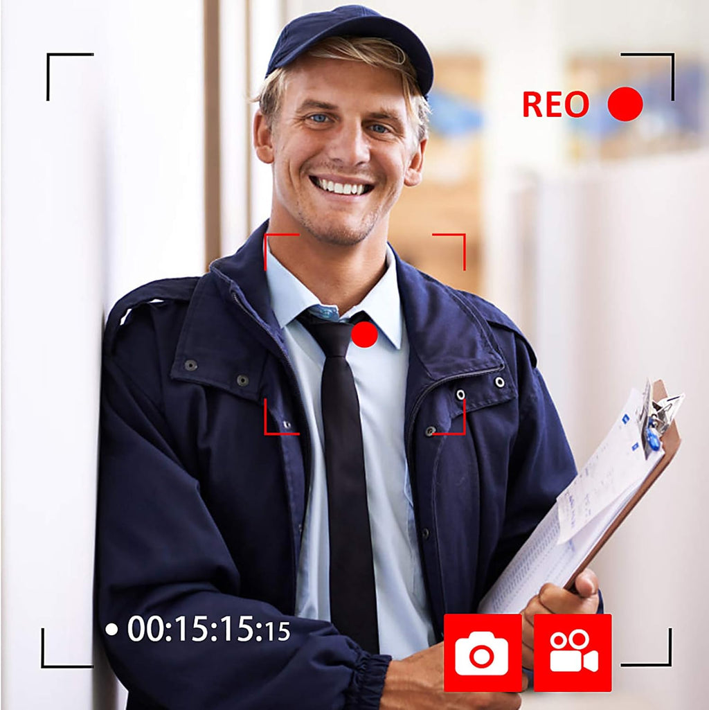 Wireless WIFI Video Door Phone IP Doorbell Intercom System with Camera 7 Inch 1x1080P Wired Camera Night Vision N49596