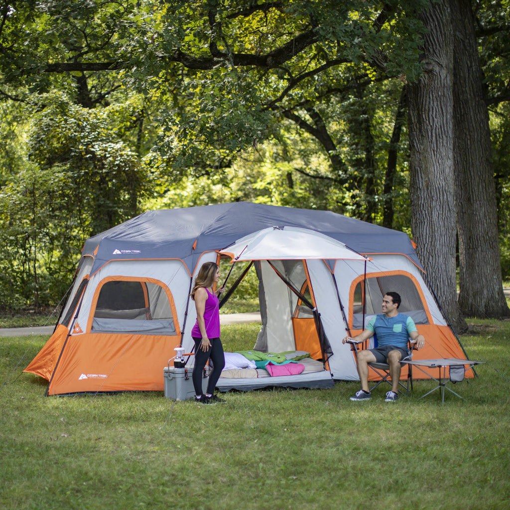 Instant Cabin Tent with Integrated LED Light C504